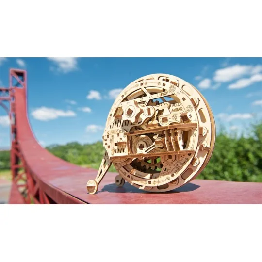 UG-70080-UGEARS 3D wood monowheel - UG-70080