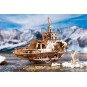 UG-70078-Bâteau remorqueur 3D bois UGEARS