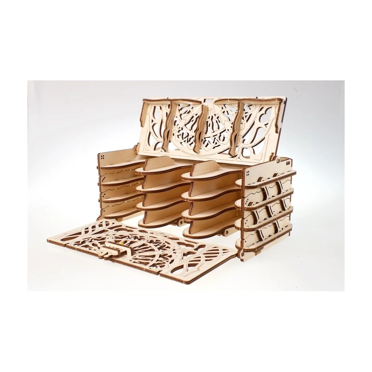 Coffret à cartes 3D bois UGEARS UGEARS UG-70068 - 1