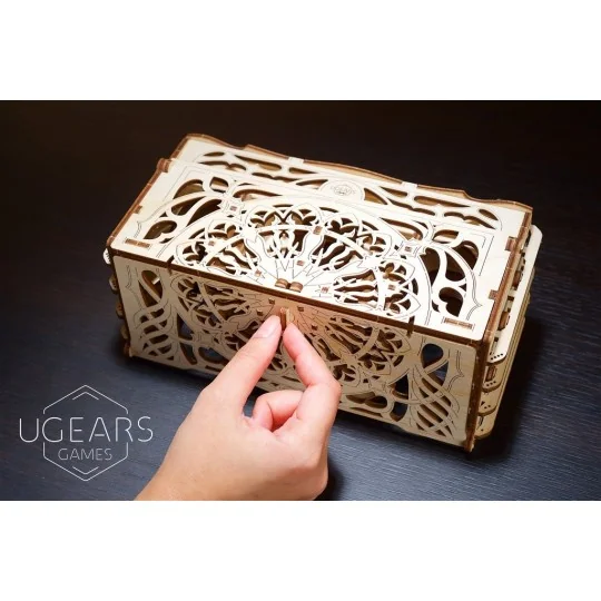 UGEARS wood 3D card box UGEARS UG-70068 - 6 UG-70068-UGEARS wood 3D card box - UG-70068