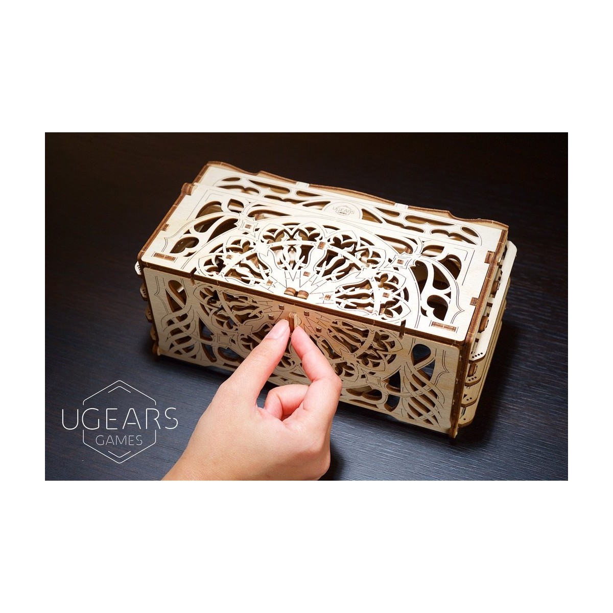 Coffret à cartes 3D bois UGEARS UGEARS UG-70068 - 6