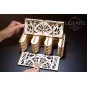 UG-70068-UGEARS wood 3D card box - UG-70068