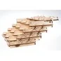 UGEARS wood 3D card box UGEARS UG-70068 - 2 UG-70068-UGEARS wood 3D card box - UG-70068