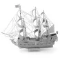 ICX016-Iconx Pirate Ship Black Pearl Metal Earth - ICX016