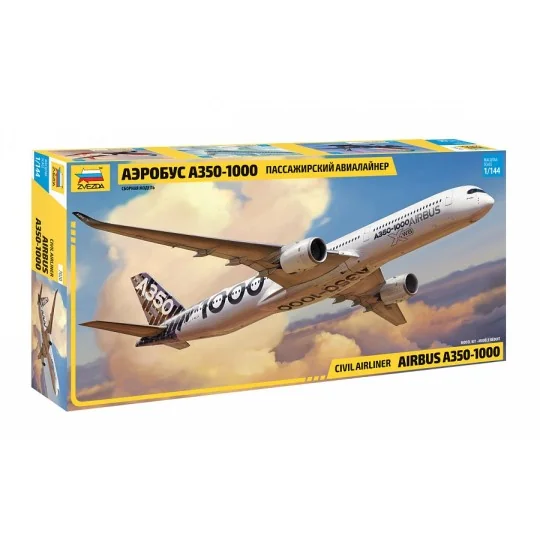 Airbus A350-1000 1/144 Zvezda Zvezda Z7020 - 1 Z7020-Airbus A350-1000 1/144 Zvezda - Z7020