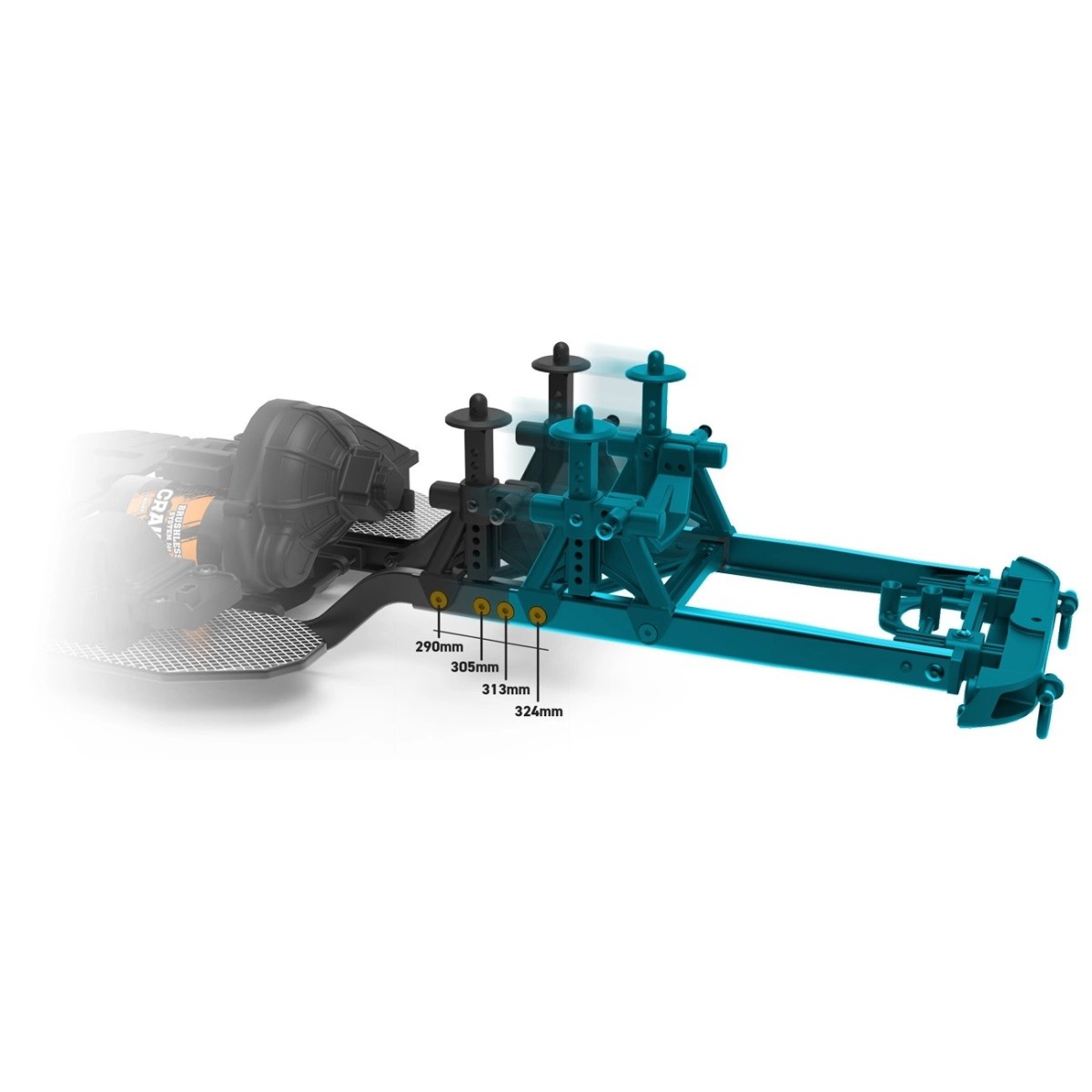 Crawler CRX2 RTR 1/10 Hobbytech Hobbytech 1.CRX2.RTR - 9