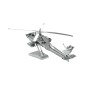 Apache AH-64 Metal Earth Metal Earth MMS083 - 4 MMS083-Apache AH-64 Metal Earth - MMS083