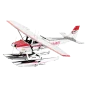 MMS111-Cessna 182 Hydravion Metal Earth - MMS111