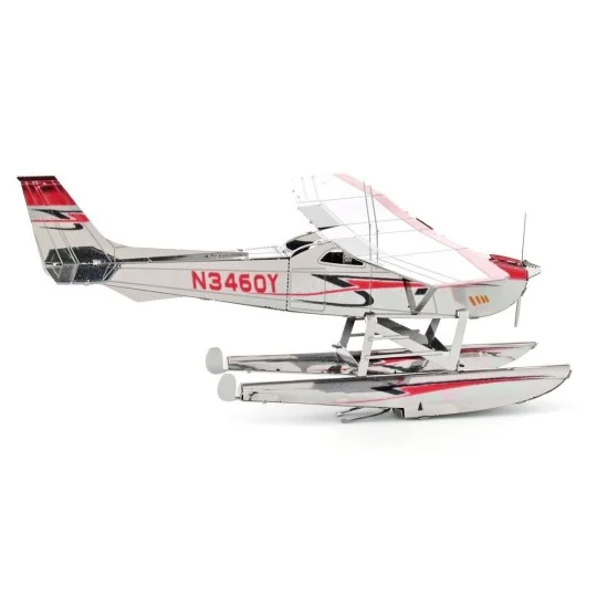 MMS111-Cessna 182 Metal Earth Seaplane - MMS111