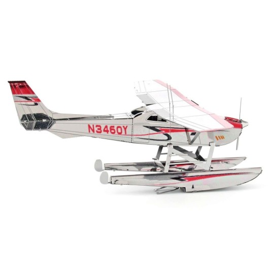MMS111-Cessna 182 Metal Earth Seaplane
