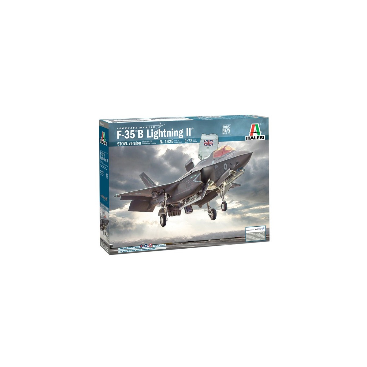 Jet F-35B Lightning II STOVL 1:72 Italeri Aircraft Italeri I1425 - 2 Jet F-35B Lightning II STOVL 1:72 Italeri Aircraft Italeri I1425 - 2