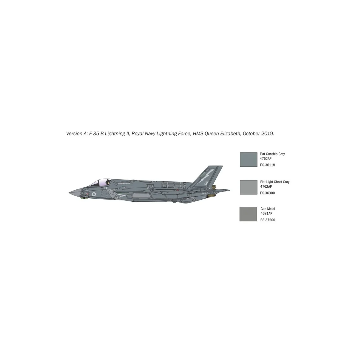Avion Jet F-35B Lightning II STOVL 1/72 Italeri Italeri I1425 - 4
