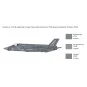 Jet F-35B Lightning II STOVL 1:72 Italeri Aircraft Italeri I1425 - 4 I1425-Jet F-35B Lightning II STOVL 1:72 Italeri Aircraft - I1425