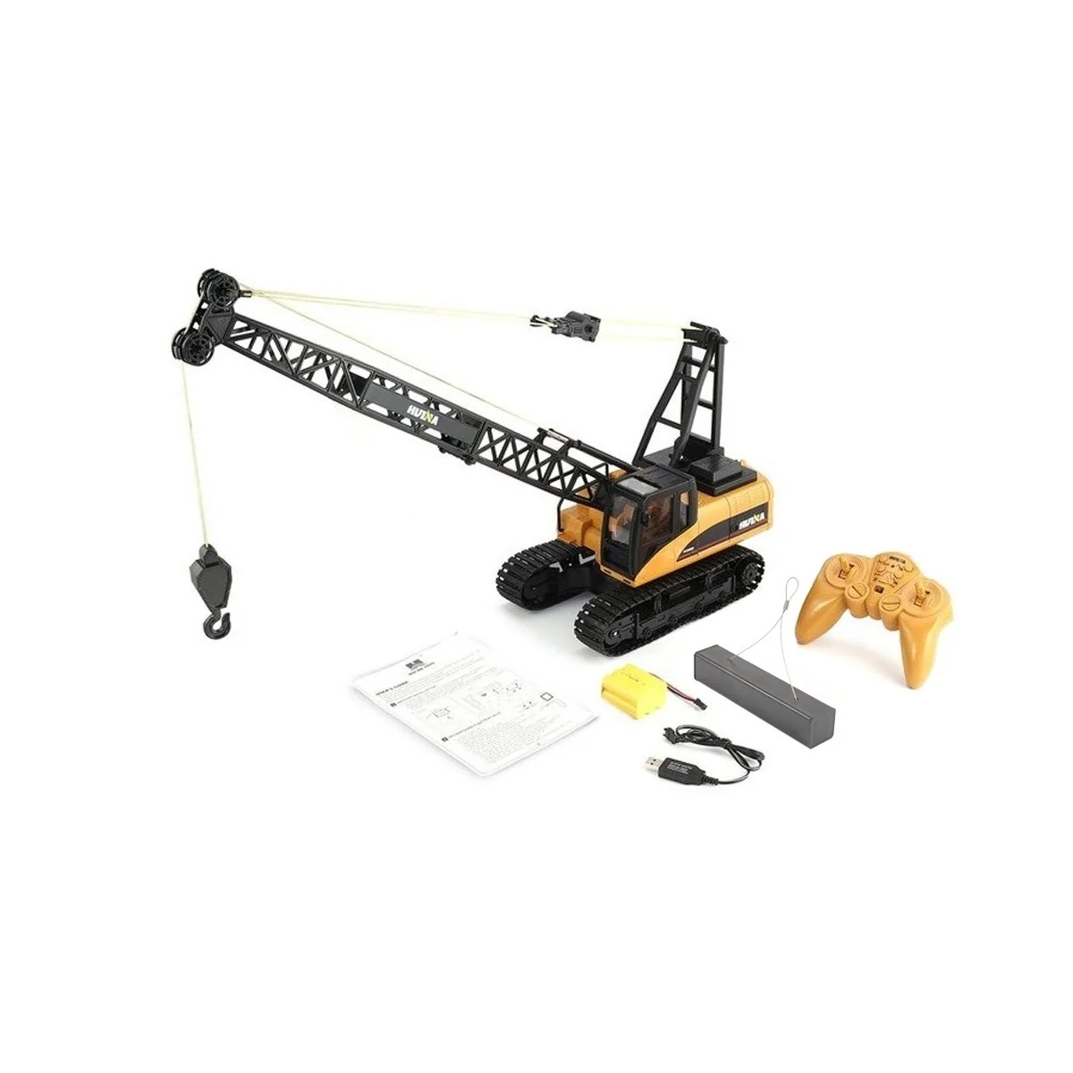 Grue à chenilles RC 1/14 2.4Ghz - HuiNa HuiNa Toys CY1572 - 2