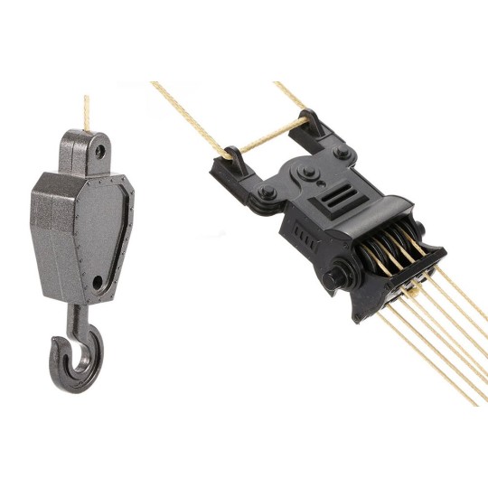 CY1572-RC 1/14 2.4Ghz tracked crane - HuiNa