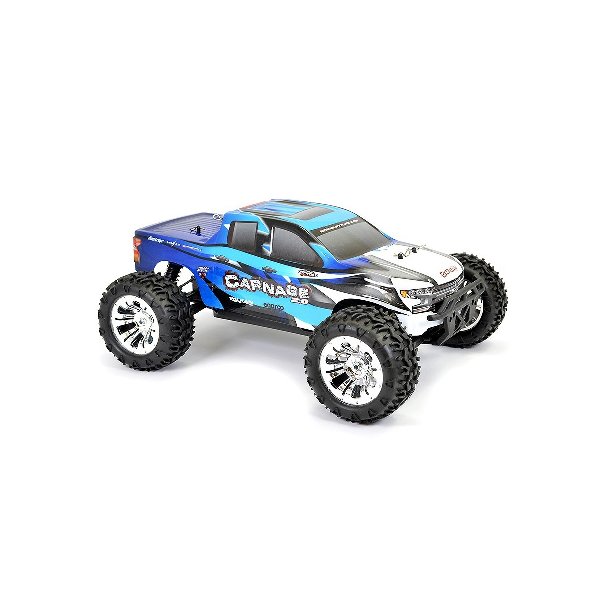 Carnage 2.0 Brushed 4wd Blue 1/10 RTR FTX FTX FTX5537B - 2