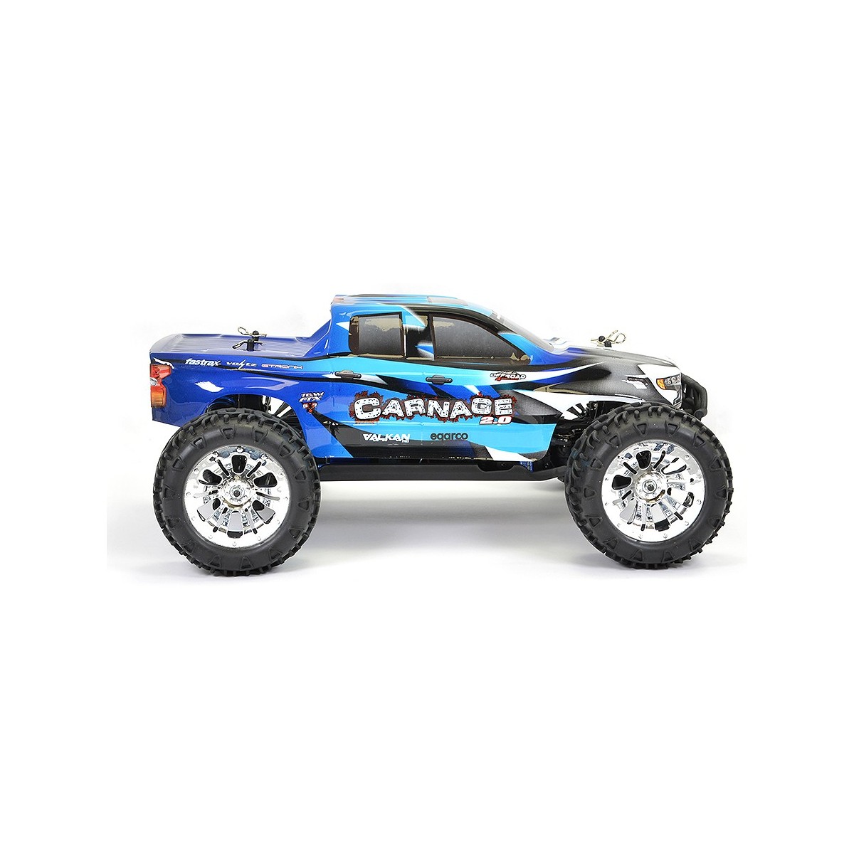 Carnage 2.0 Brushed 4wd Blue 1/10 RTR FTX FTX FTX5537B - 4