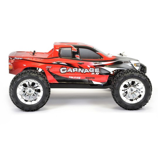 FTX5537R-Carnage 2.0 Brushed 4wd Rouge 1/10 RTR FTX