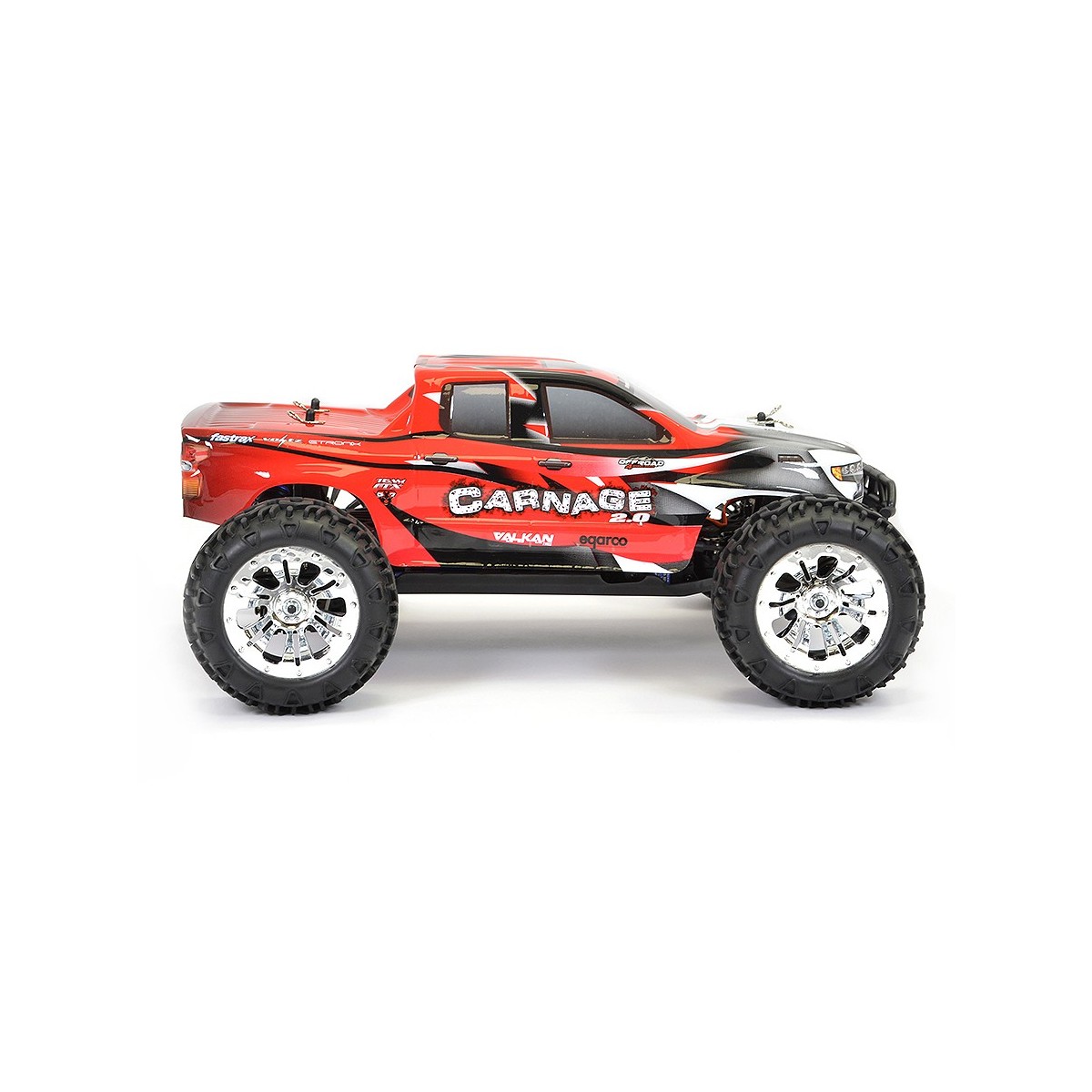 Carnage 2.0 Brushed 4wd Red 1/10 RTR FTX FTX FTX5537R - 3