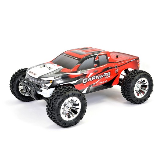 FTX5537R-Carnage 2.0 Brushed 4wd Rouge 1/10 RTR FTX