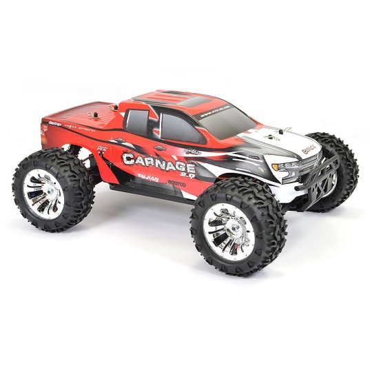 FTX5537R-Carnage 2.0 Brushed 4wd Red 1/10 RTR FTX