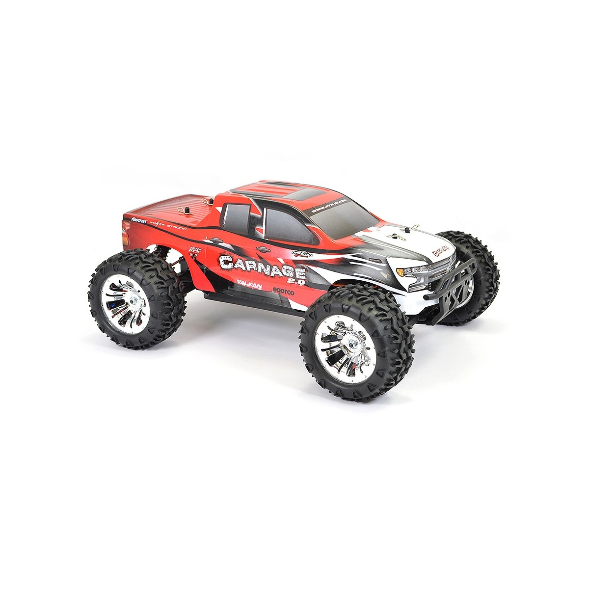 Carnage 2.0 Brushed 4wd Red 1/10 RTR FTX FTX FTX5537R - 2