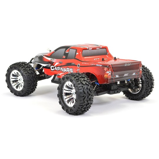 FTX5537R-Carnage 2.0 Brushed 4wd Rouge 1/10 RTR FTX