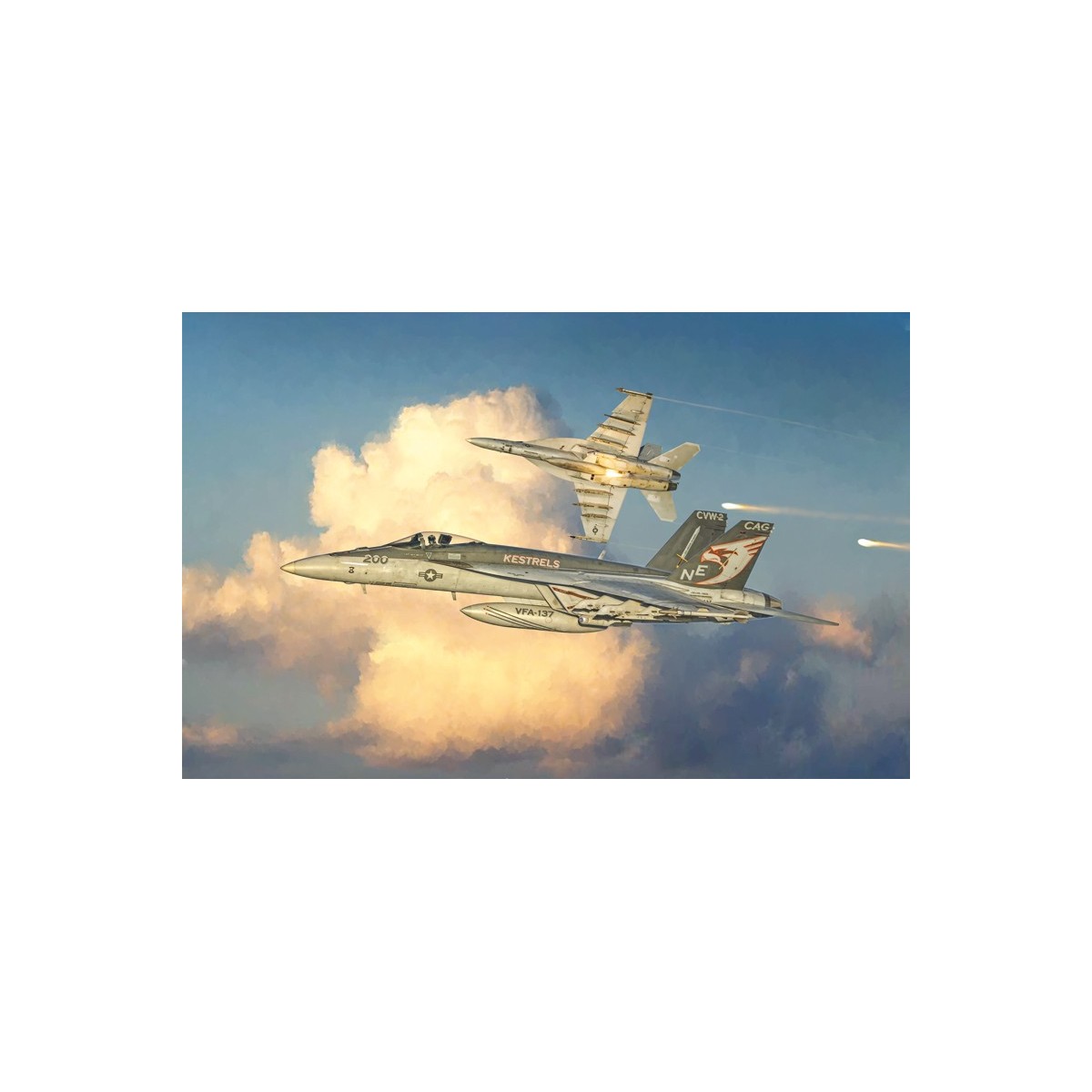 Avion F/A-18 E Super Hornet 1/48 Italeri Italeri I2791 - 1