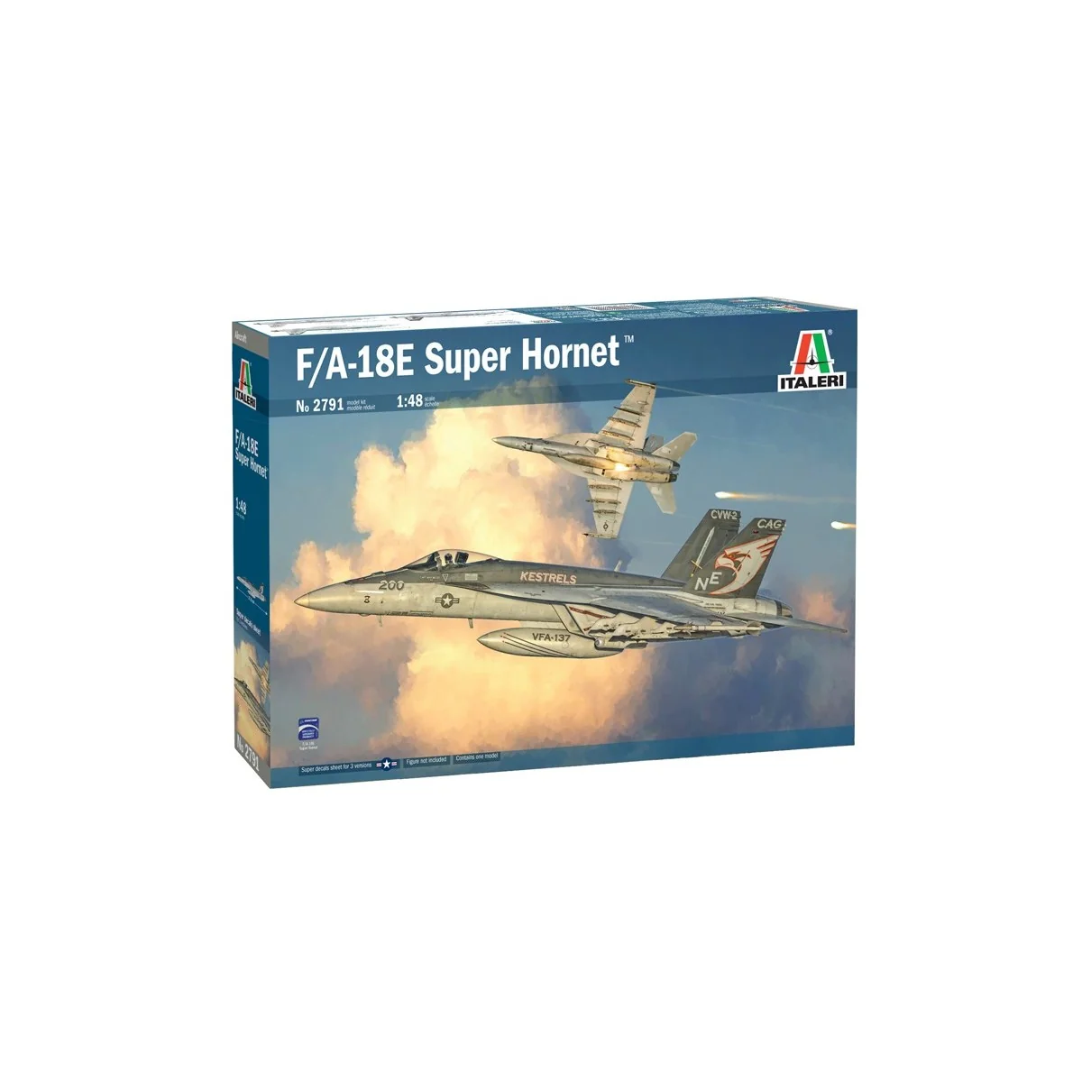 Avion F/A-18 E Super Hornet 1/48 Italeri Italeri I2791 - 2 Avion F/A-18 E Super Hornet 1/48 Italeri Italeri I2791 - 2
