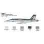 I2791-Airplane F/A-18 E Super Hornet 1/48 Italeri