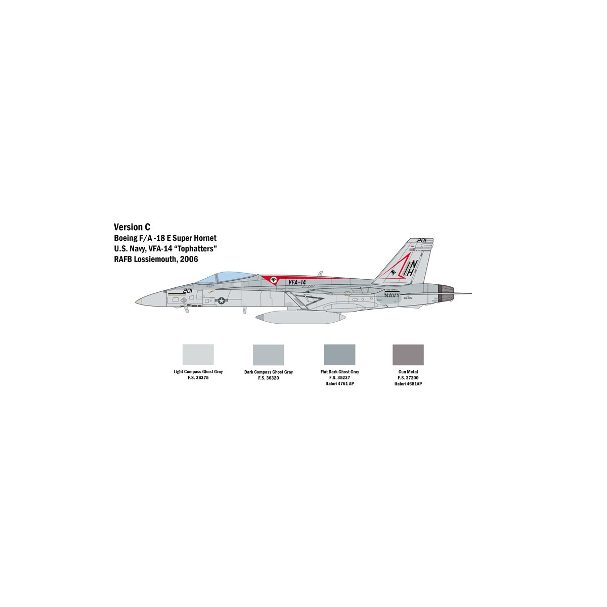 Avion F/A-18 E Super Hornet 1/48 Italeri Italeri I2791 - 6