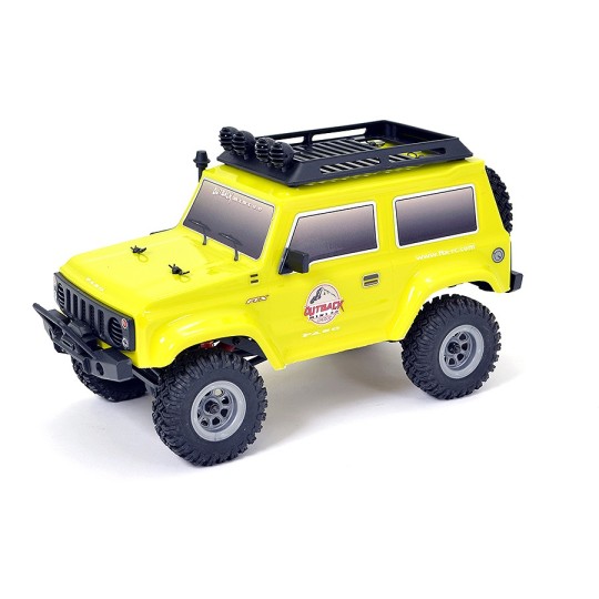 FTX5508Y-Outback Mini Crawler 2.0 Passo 2.4Ghz Jaune 1/24 RTR FTX