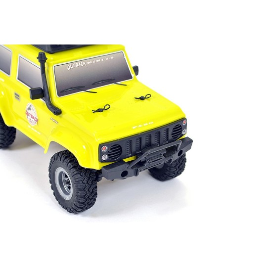 FTX5508Y-Outback Mini Crawler 2.0 Passo 2.4Ghz Jaune 1/24 RTR FTX
