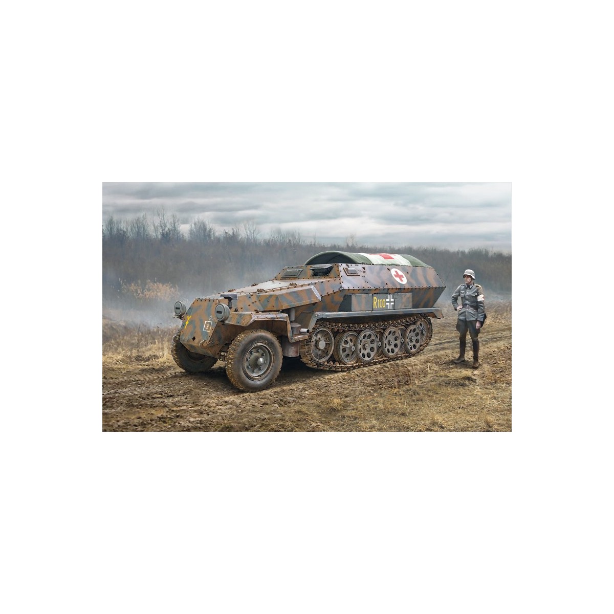 Sd.Kfz.251/8 Ambulance 1/72 Italeri Italeri I7077 - 1