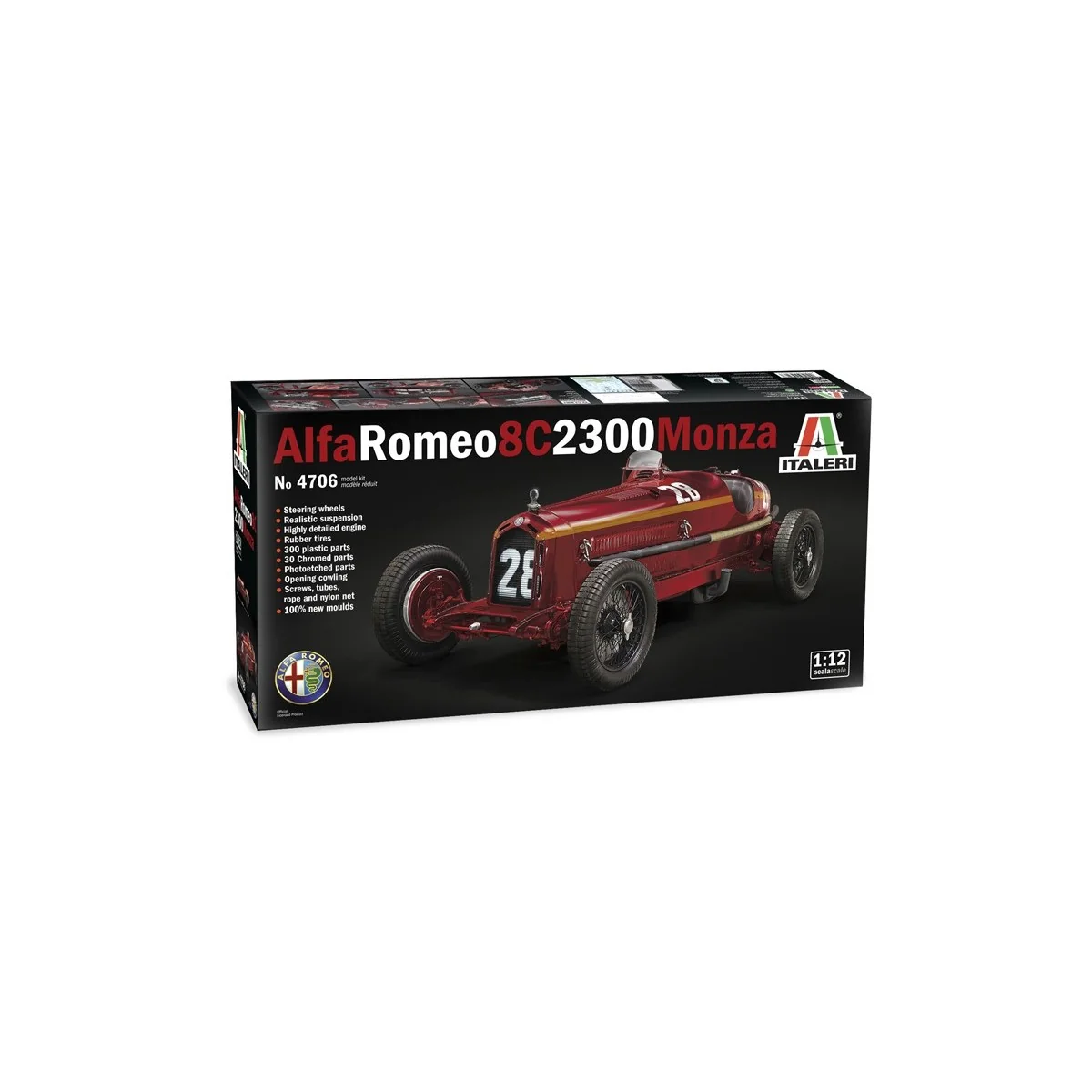 Alfa Romeo 8C 2300 Monza 1/12 Italeri Italeri I4706 - 2 Alfa Romeo 8C 2300 Monza 1/12 Italeri Italeri I4706 - 2