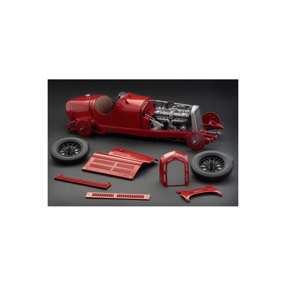 Alfa Romeo 8C 2300 Monza 1/12 Italeri Italeri I4706 - 8 Alfa Romeo 8C 2300 Monza 1/12 Italeri Italeri I4706 - 8