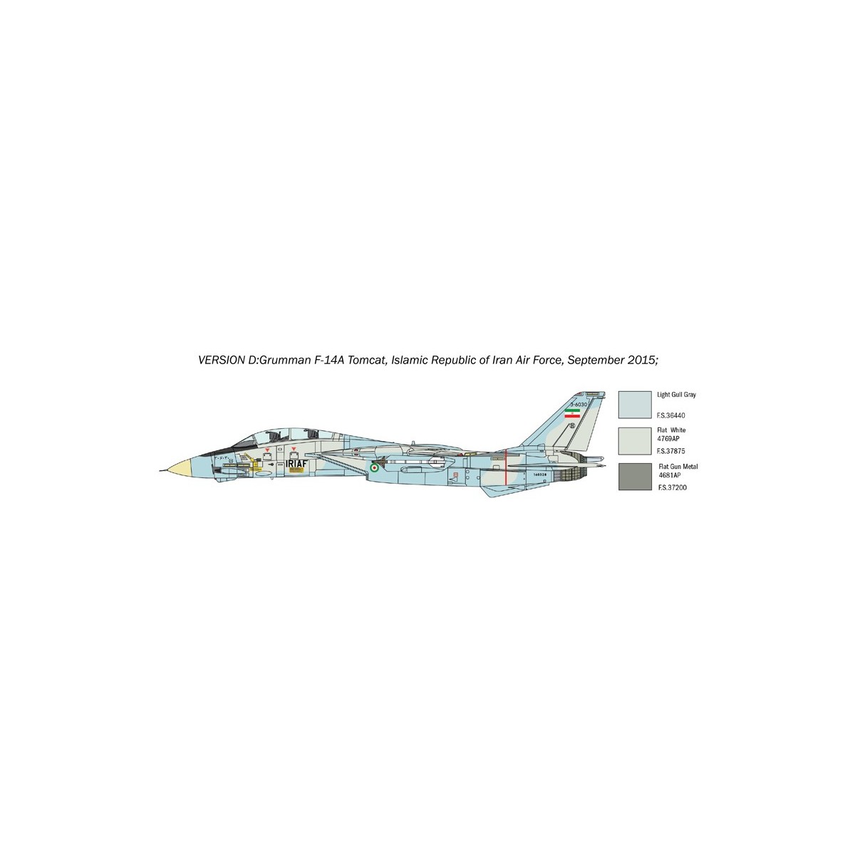 F-14A Tomcat 1/72 Italeri Aircraft Italeri I1414 - 7