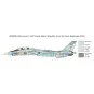 F-14A Tomcat 1/72 Italeri Aircraft Italeri I1414 - 7 I1414-F-14A Tomcat 1/72 Italeri Aircraft - I1414