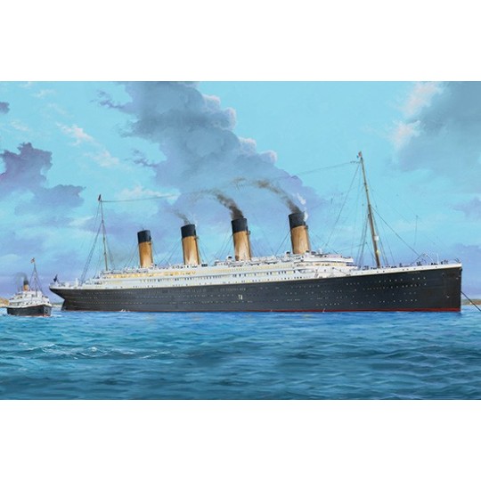 TR03719-R.M.S. Titanic with LED lighting 1/200 Trumpeter - 03719