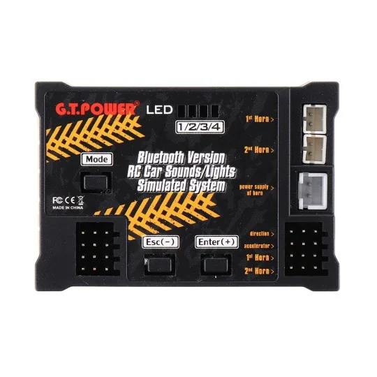 GT-CARSOUND+LED-Engine sound + Bluetooth car lighting GT-Power - GT-CARSOUND+LED