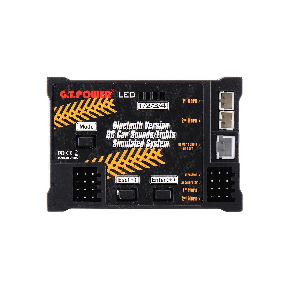 Bruiteur moteur + éclairage voitures Bluetooth GT-Power GT-Power GT-CARSOUND+LED - 6