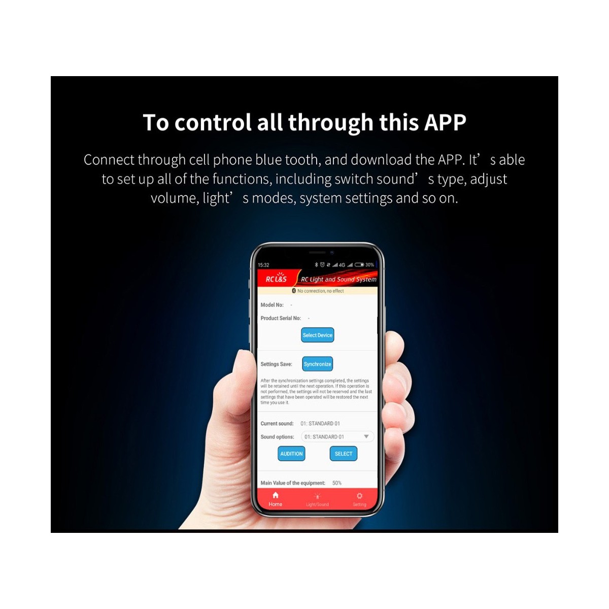 copy of Spots bright L8 car GT-Power GT-Power GT-CARSOUND+LED - 8