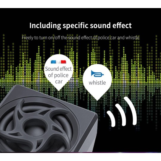 GT-CARSOUND+LED-Bruiteur moteur + éclairage voitures Bluetooth GT-Power - GT-CARSOUND+LED