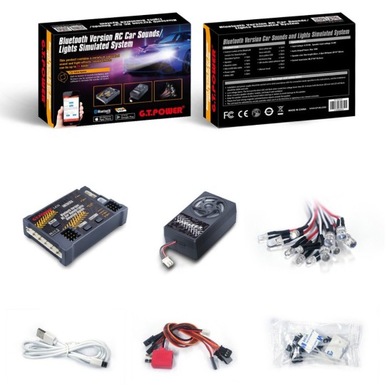 copy of Spots bright L8 car GT-Power GT-Power GT-CARSOUND+LED - 16 GT-CARSOUND+LED-Engine sound + Bluetooth car lighting GT-Power - GT-CARSOUND+LED