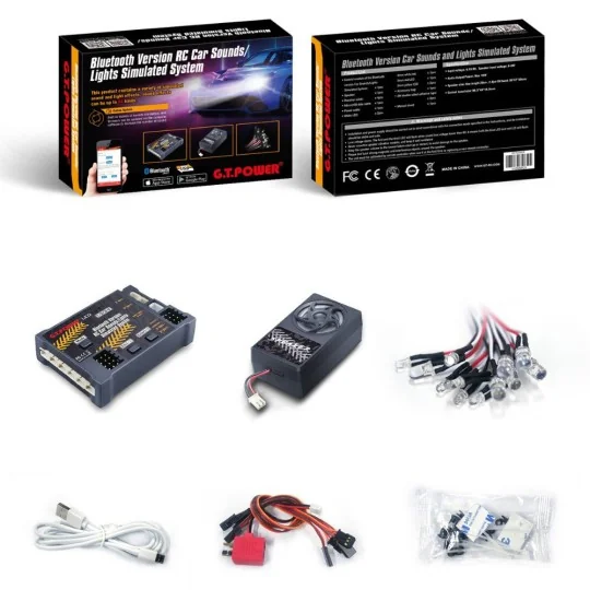 GT-CARSOUND+LED-Engine sound + Bluetooth car lighting GT-Power - GT-CARSOUND+LED
