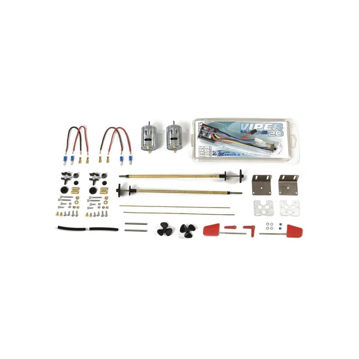 Kit motorisation Italian Runabout Riva Aquarama Amati Amati 1608/02 - 1 Kit motorisation Italian Runabout Riva Aquarama Amati Amati 1608/02 - 1