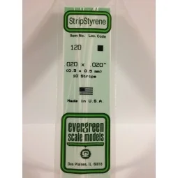 Baguette 0.50x0.50x350mm Ref : 120 - Evergreen Evergreen S1370120 - 1