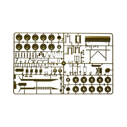 I6574-Obusier Automoteur M110 1/35 Italeri
