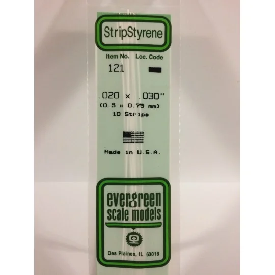 Wand 0.50x0.75x350mm Ref: 121 - Evergreen - S1370121 - S1370121 S1370121-Wand 0.50x0.75x350mm Ref: 121 - Evergreen - S1370121