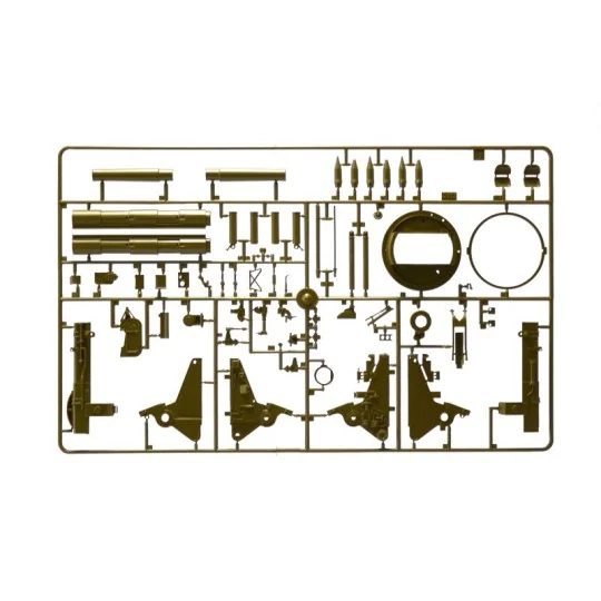 I6574-Self-propelled howitzer M110 1/35 Italeri